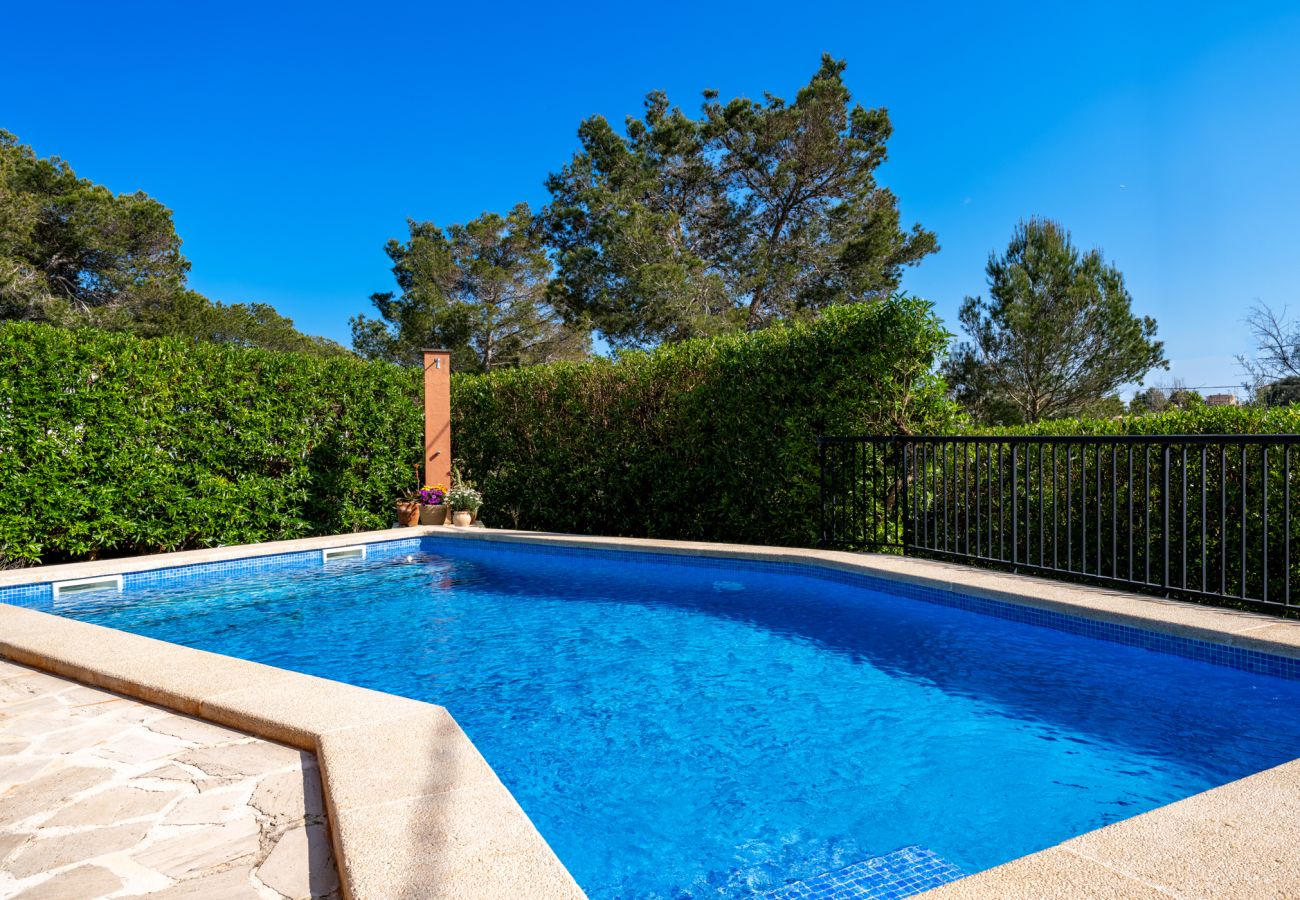 Chalet en Santanyi - Villa Esquina en Son Mojer-Cala Santanyí, cerca de la playa, con piscina y wifi