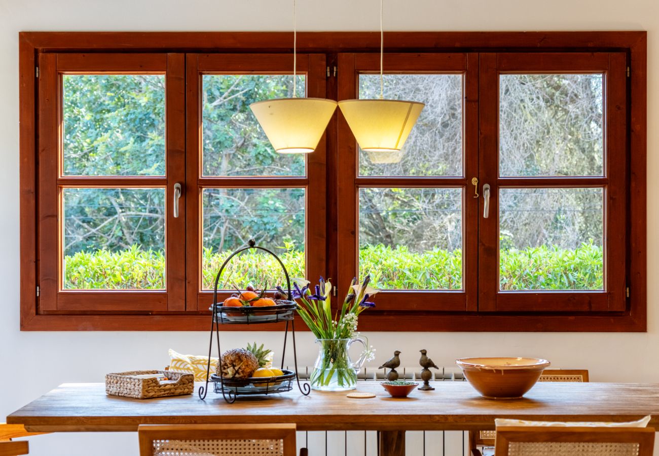 Chalet en Santanyi - Villa Esquina en Son Mojer-Cala Santanyí, cerca de la playa, con piscina y wifi