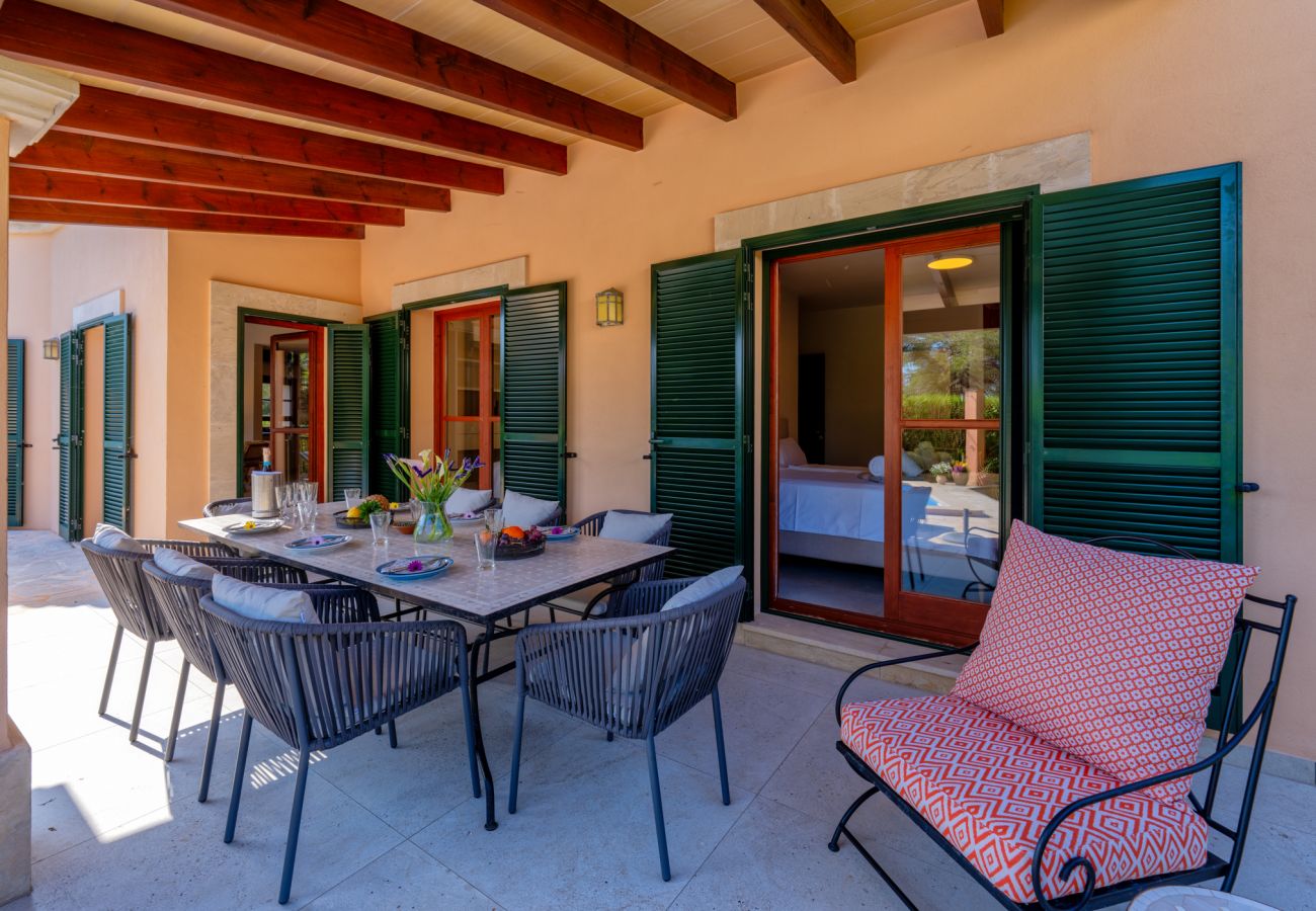 Chalet en Santanyi - Villa Esquina en Son Mojer-Cala Santanyí, cerca de la playa, con piscina y wifi