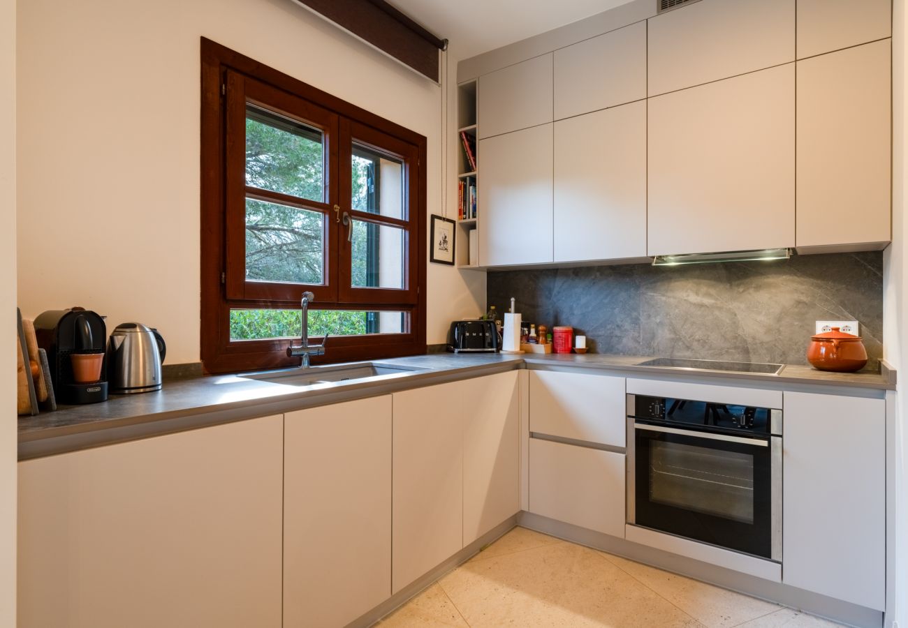 Chalet in Santanyi - Villa Esquina in Son Mojer-Cala Santanyí, in Strandnähe, mit Pool und Wifi