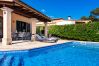 Chalet in Santanyi - Villa Esquina in Son Mojer-Cala Santanyí, in Strandnähe, mit Pool und Wifi