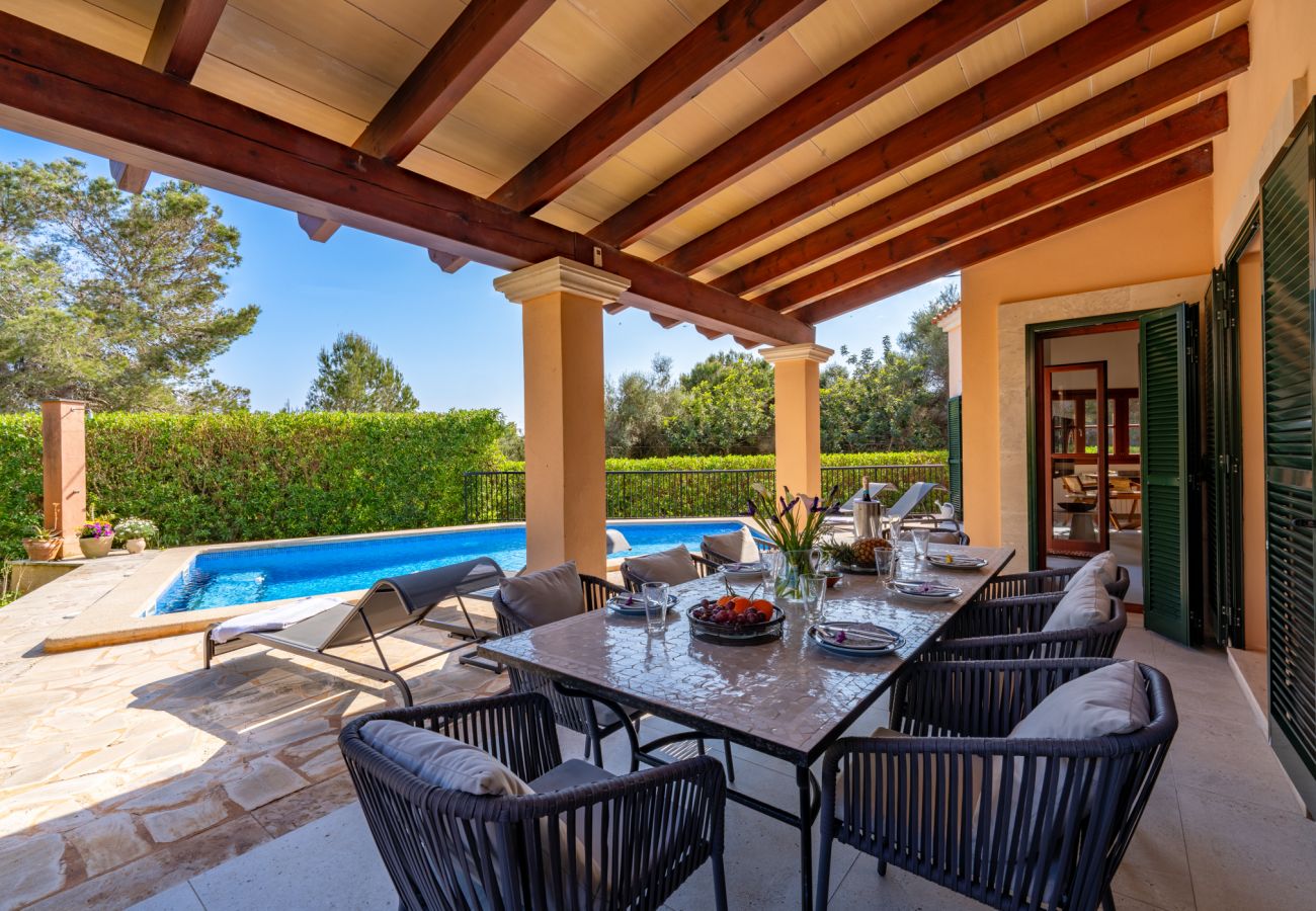 Chalet in Santanyi - Villa Esquina in Son Mojer-Cala Santanyí, near the beach, with pool and wifi