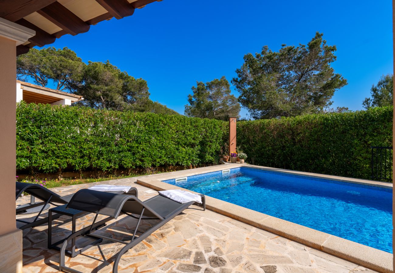 Chalet in Santanyi - Villa Esquina in Son Mojer-Cala Santanyí, near the beach, with pool and wifi