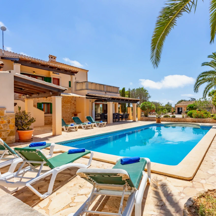 Außenansicht der Unterkunft Can Talaia auf Mallorca